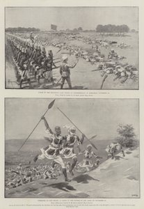 スーダンでの戦争の様子